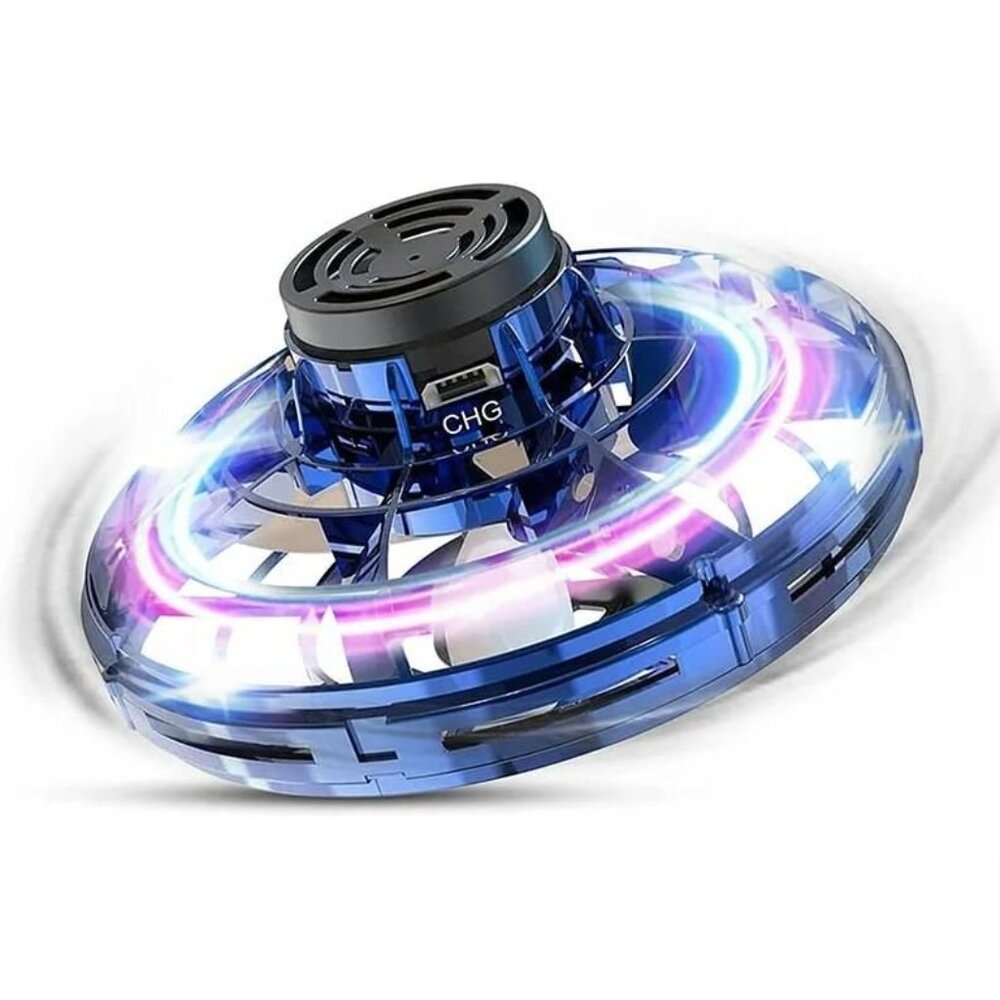 Mini Drone LED UFO Type Flying Helicopter Spinner - Picture 6 of 6
